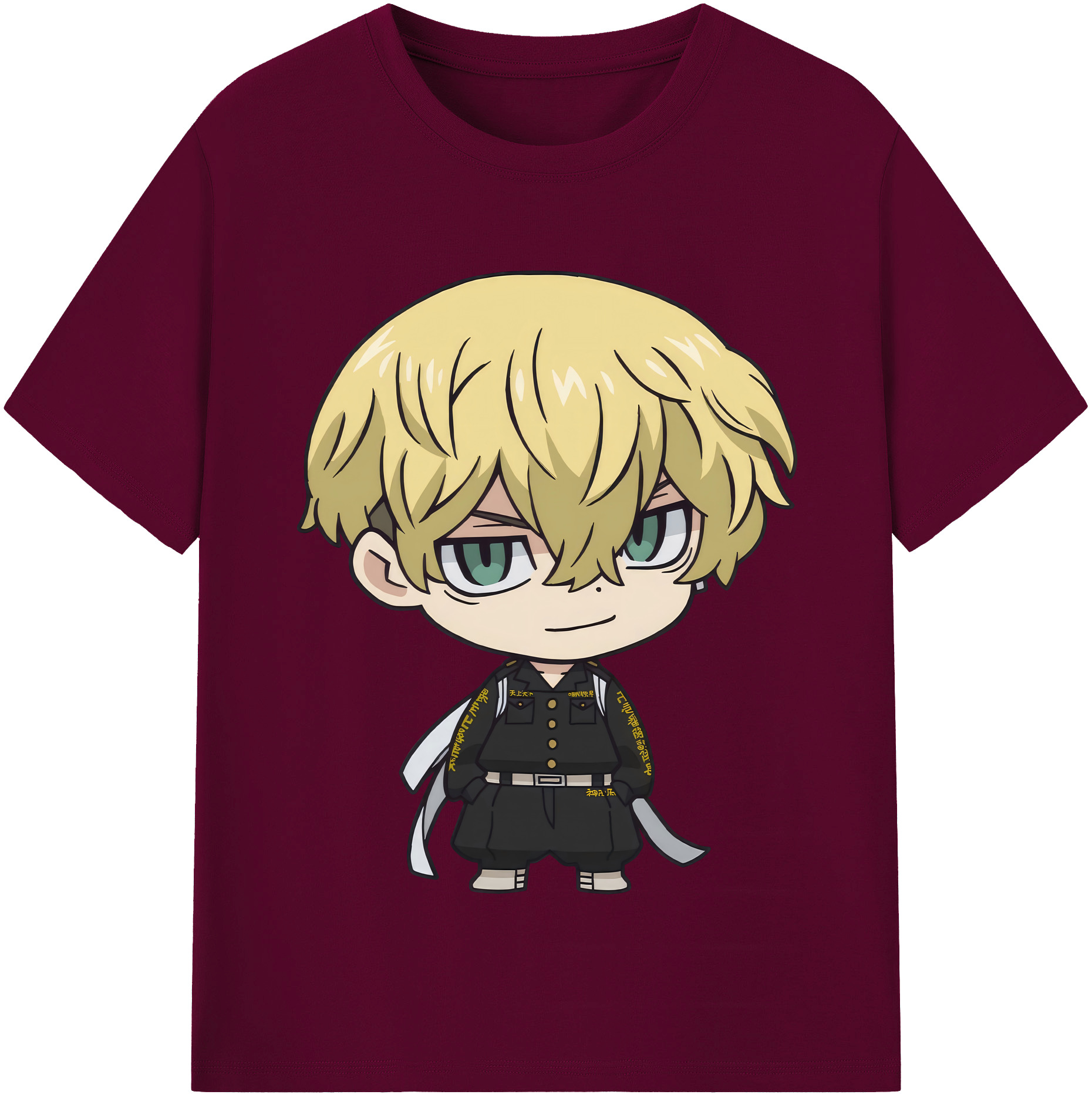 （画像用） 東京リベンジャーズ Tokyo Revengers レディースカジュアルプリントTシャツ（綿100％）